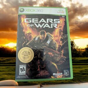 Gears of War Microsoft Xbox 360 2006 Disc &Case Only Live Rated M Blood Violence